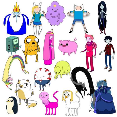 list of characters in adventure time